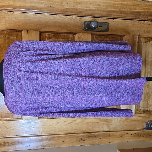 Jones New York Long Sleeve Top Purple L - Picture 3 of 4